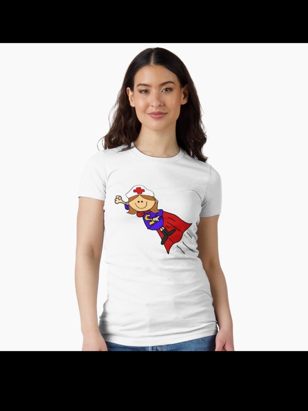 Funny Nurse Superhero Nursing T-Shirt
